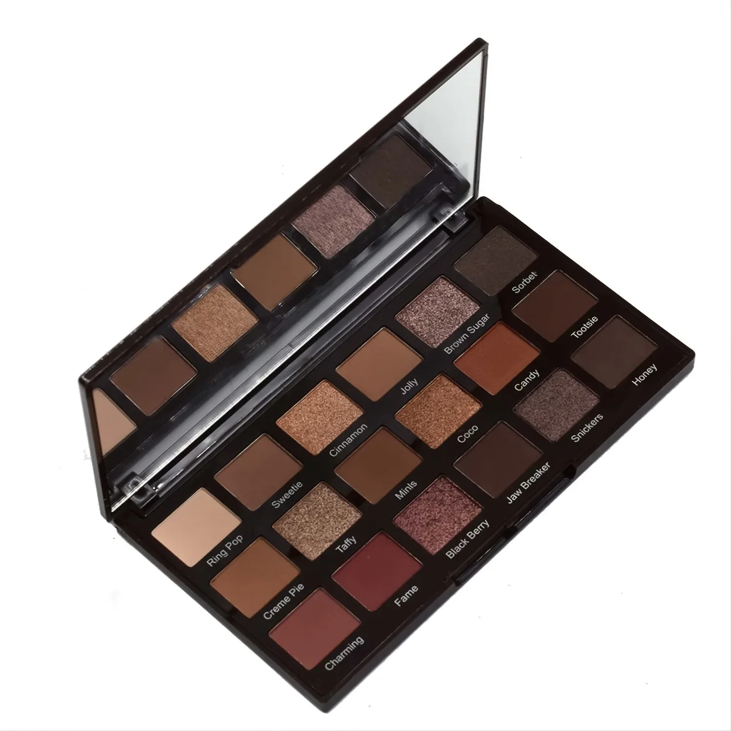 18 Farbe Lidschatten Platte natürlichen Schimmer matt Reparatur Highlight Erde Farb platte Make-up Lidschatten Palette Gliter für die Augen Image