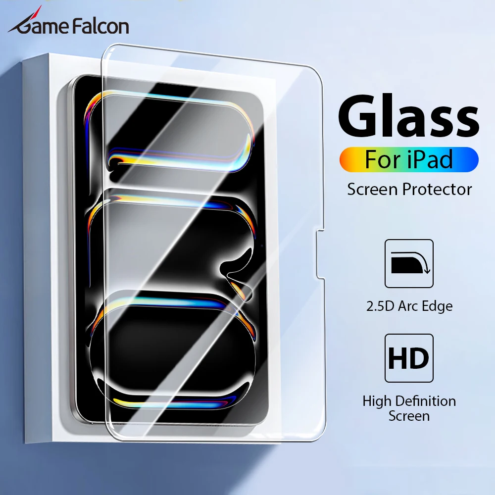 Displays chutz folie aus gehärtetem Glas für iPad 7. 8. 9. Generation Luft 13 11 12,9 Luft 3 4 5 10. Pro 10,2 Schutz folie Image