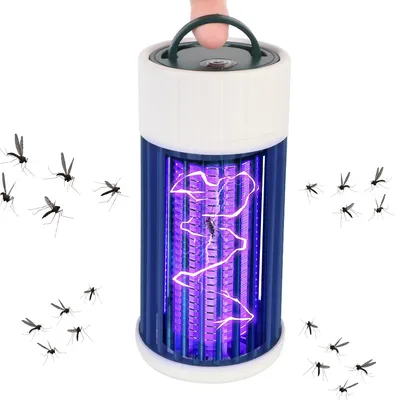Stumm elektronische Insekten vernichter Camping Anti-Fliegenfalle führte wiederauf ladbare Anti-Mücken schutz Killer tragbare Indoor Bug Zapper