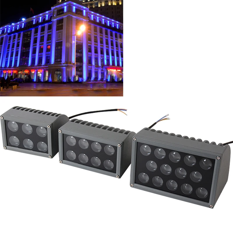 Neue led flutlicht im freien Wasserdichte IP67 Outdoor led-strahler 18W24W Led Spot Licht Außen beleuchtung Schmale Winkel High Power