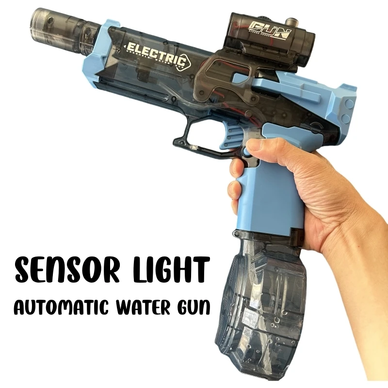 Kinder elektrische Wasser pistole Spielzeug Sommer im Freien Strand Pool Garten Kampf Spiele Hochdruck automatische Bursts Water guns für Kinder