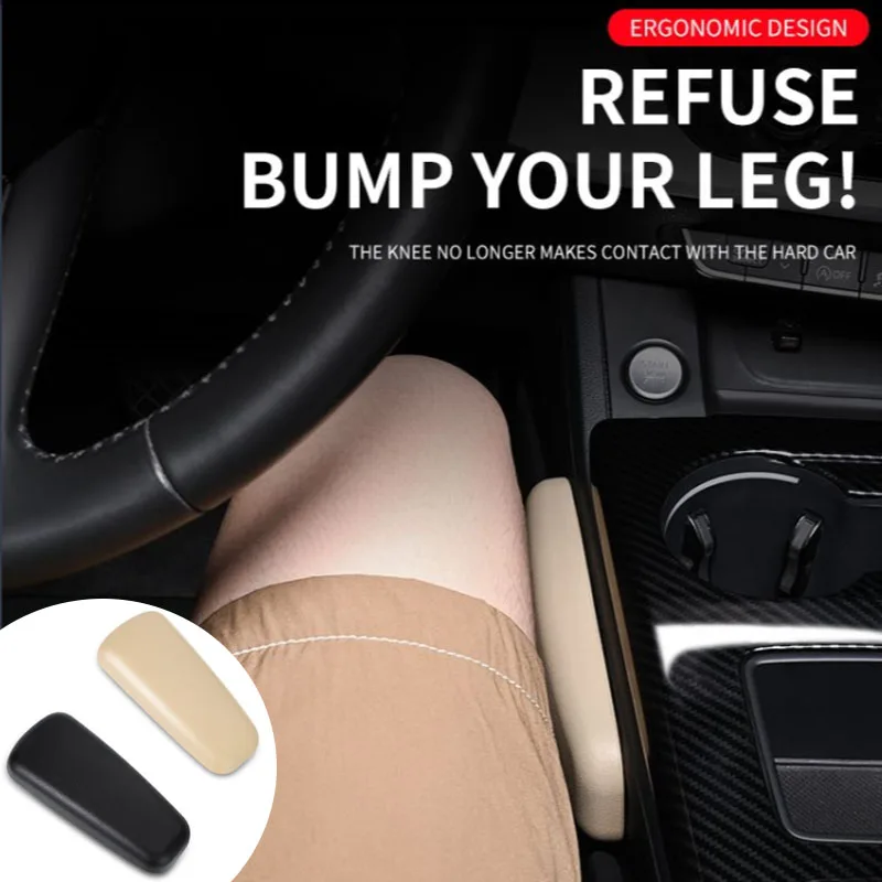 Auto Rotective Pad Knies tütze Pad Auto Innen Armlehne Pad für Tür Mittel konsole Seite Schutz polster Leder Soft Relax Pads Image