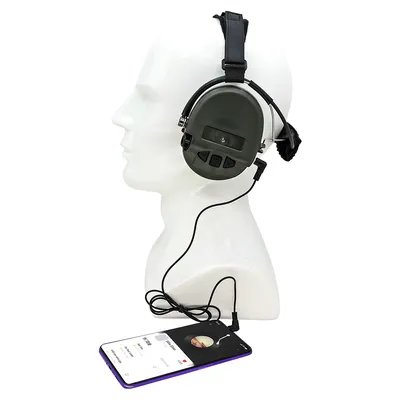 Taktischer Kopfhörer Gehörschutz Rauschunterdrückung MSASORDIN IPSC Headset Liberator II Nackenbügel Image