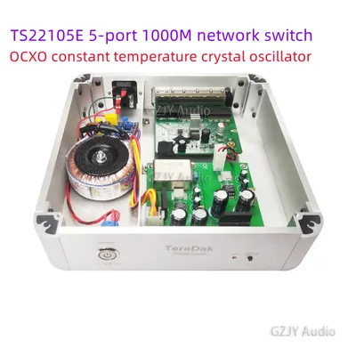 Ts22105e 5-Port 1000m, Ethernet-Switch, sc geschalteter Ocxo-Kristall oszillator mit konstanter Temperatur, lt1963a Image