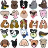 1PCS Nette Hund Schuh Charms Kawaii Pudel Mops Dackel Clog Zubehör für Frauen Männer Kinder Schuh