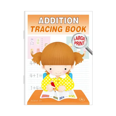 Mathe-Operations übungen für Kinder, Mathe-Addition und Subtraktionszeit-Test arbeits bücher, die einen guten Helfer lernen Image