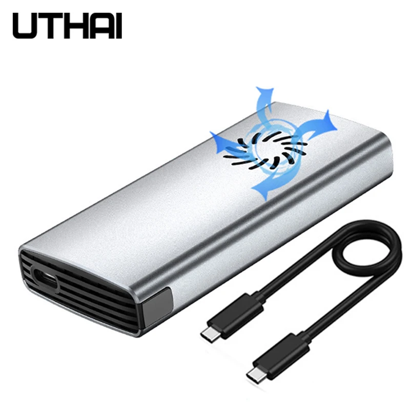 UTHAI M15 M.2 Solid State SSD Festplattengehäuse 20G/10G Dual Protocol Sata zu USB 3.1nvme10Gbps Mobiles Festplattengehäuse 3.1 Image