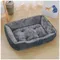 Luxuriously soft and cozy square pet house kennel sofa bed - Perfect accessories and supplies for