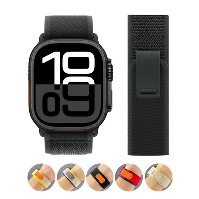 Trail Loop Strap for Apple Watch Ultra 2 band 49mm 44mm 45mm 40mm 41mm 46mm 42mm 45 44 mm bracelet