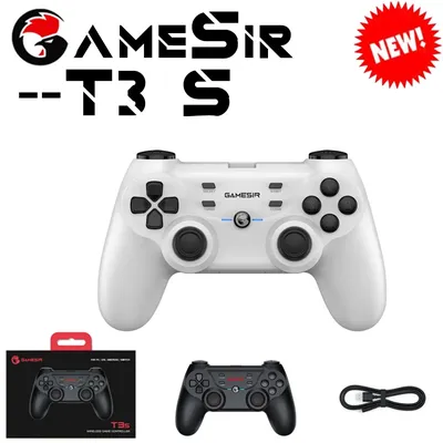 GameSir T3S Wireless Gamepad Game Controller PC Joystick - for Android TV Box Desktop Computer