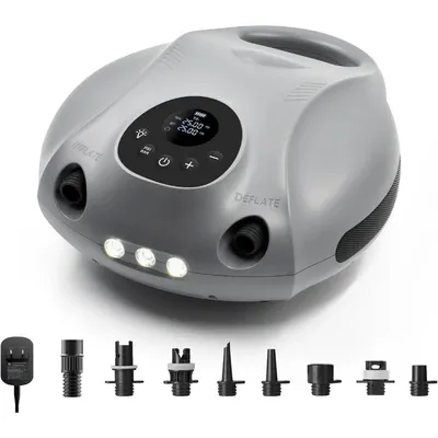 25PSI Paddle Board Pump Electric Portable Sup Air Pump-14.8V Rechargeable Battery Powered, 4 Mins