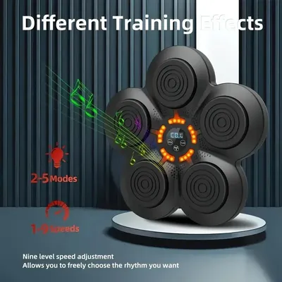 Wireless Smart Boxing Training Kit with Boxing GlovesWall Mounted - Improve Speed Timing & Reaction,