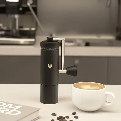 Manual Coffee Grinder Chestnut Capacity 30g Household Hand Coffee Grinder High-precision External