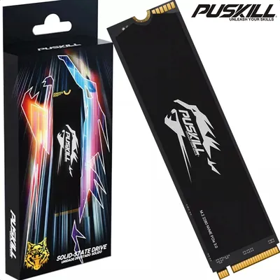 PUSKILL PCIe3.0 NVMe SSD M.2 1TB 512GB M2 2280 Hard Disk Internal Solid State Drive Disk for Laptop