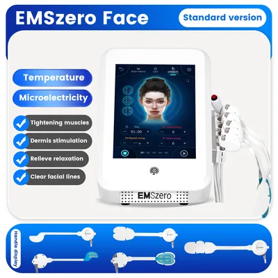 Portable EMS Anti-Aging PE Facial Muscle Stimulator for Wrinkle Removal Face Lift EMS Skin