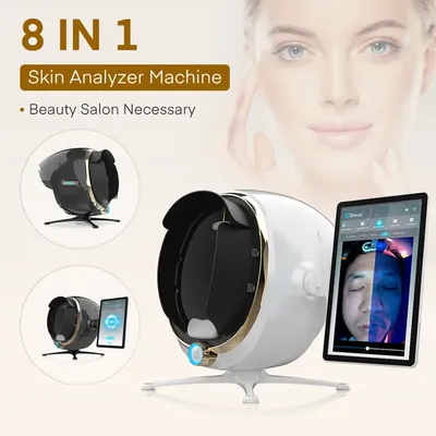 2025 Professional Smart Magic Mirror Face Scanner Machine Skin Diagnosis 3D Facial Skin Analyzer