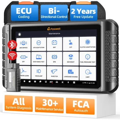 Foxwell NT1009 OBD Scan Tool Full Bidirectional Scan Tool ECU Coding OBD OBD2 Automotive Diagnostic