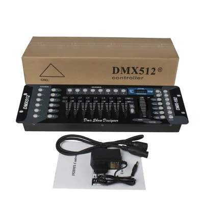 DMX512 Stage Light DMX Controller Console DMX 192 Controller for Led Par Moving Head Stage Party DJ