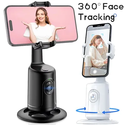 Smart Auto Tracking Phone Holder Auto Face Tracking 360 Rotation Fast Face Object Tracking Cameraman