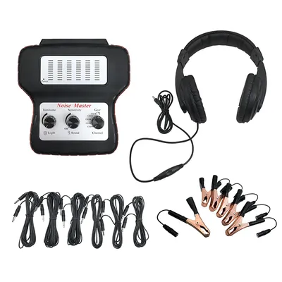 Electronic Stethoscope Car Noise Finder Diagnostic Listening Device Machine Multi-Channel Noise