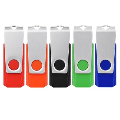 KOOTION 5pcs/1lot 32GB U666 Pen Drive USB 2.0 360°Rotate High Speed Flash Drives Memory Stick