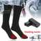 Electric Heated Socks Thermal Cotton Sports Socks Winter Hiking Hunting Ice Fishing Battery Powered