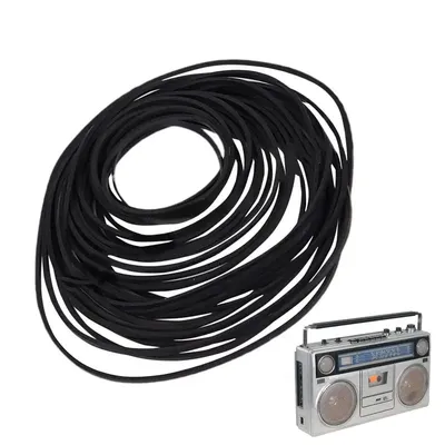 30 Pcs/set Mix Cassette Tape 0.7x0.7 mm 1x1 mm Replacement Rubber CDDVD Cassette Tape Recorder