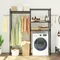 The Washer and Dryer Storage Shelf Wire Garment Rack Heavy Duty Clothes Rack Laundry Room Drying