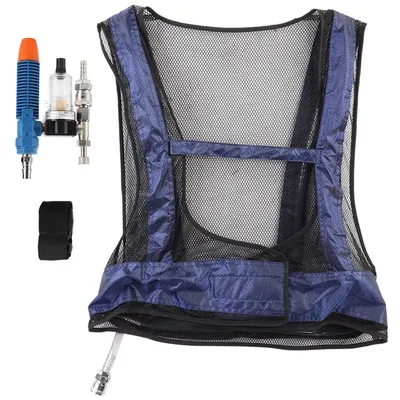 Compressed Cooling Vest for Welding | Vortex Tube Waistcoat for Heat Relief