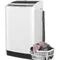 Portable Washing Machine 17.8Lbs Portable Washer Machine with Drain Pump, 2.8 Cu.ft Compact Washer