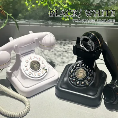 Audio Message Book Voice Record Vintage Telephone Recorder Wedding Phone Customized with Voicemail