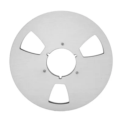 10.5-Inch Empty 1/4 Tape for reel - Enhance Sound Quality for reel -to for reel Players, 3-Hole