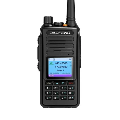 Baofeng DM-1702 with GPS 5W Digital and Analog Two Way Radio Dual Band and Dual Mode DMR Walkie Talkie Dual Time Slot Tier I & I