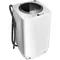 Fully automatic portable washing machine with built-in pump and 8-pound capacity compact washing