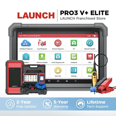 LAUNCH X431 PRO3 V+ ELITE 2024 New Car Diagnostic Tool Professional Car Scanner Auto Diagnosis Tools Same as PRO3S+ ELITE