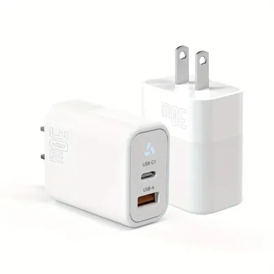 30W Fast USB C Charger, Multi-Port Type C Charging Brick, for IPhone 15/15 Pro/15 Pro Max/iPad