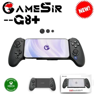 GameSir G8 Plus Bluetooth Gamepad Mobile Controller with Hall Effect Joystick For NS PC Android