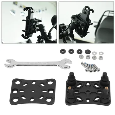 Phone Bracket Shock Absorption Buffer Motorcycle Mobile Phone Holder Shock Absorber Phone Bracket