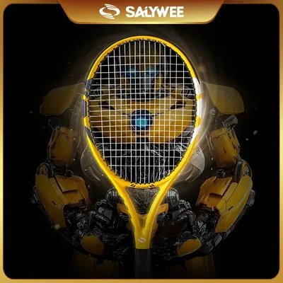 SAYWEE 1118 Tennis Racket Pro Staff Professional Training Full Carbon With String