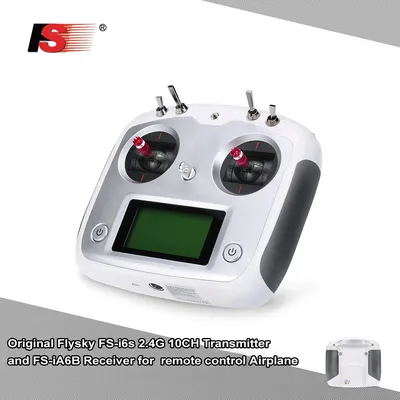 Flysky FS-i6s 2.4G 10CH AFHDS 2A Touchscreen Transmitter with FS-iA6B 6CH Receiver for RC Airplane