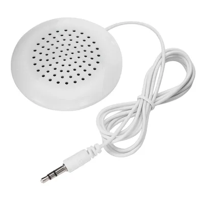 New Pillow Speaker 3.5mm Stereo Speaker for MP3 Phone Portable CD Speaker