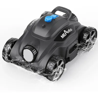 Robotic Vacuum Cleaner for Inground Pool MAX Last 110 Mins & Clean 1076 Sq. Ft for above Ground and