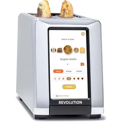 R180S High-Speed Touchscreen Toaster – 2-Slice Smart Toaster with Patented InstaGLO Technology &