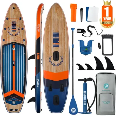 Stand Up Paddle Board with Balanced Wing Design and Durable SUP Accessories