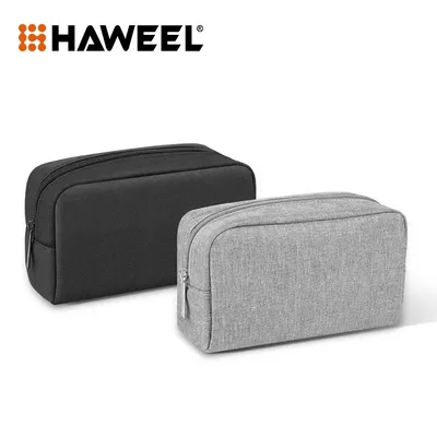 HAWEEL Gadget Digital Storage Bag Wires Charger Power Bank Mouse Portable Travel Pouch USB Cable