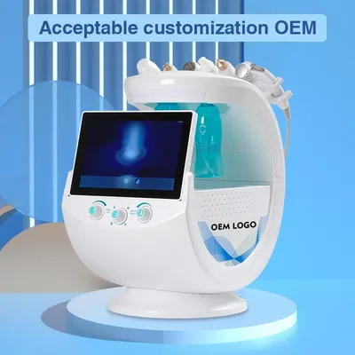 7 in 1 Smart Ice Blue Analyzer Multifunction Facial Machine Diamond Hydra Dermabrasion Facial