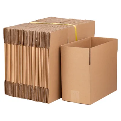 100 Corrugated Paper Boxes 8x6x4