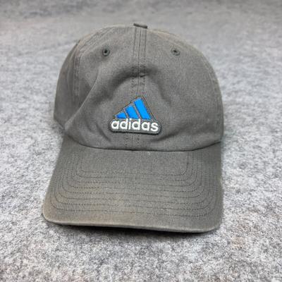 Adidas Accessories | Adidas Men Hat Cap Gray Blue Adjustable Logo Aeroready Casual Sports Top Outdoor | Color: Gray | Size: Os