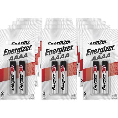 Energizer Alkaline Battery, "AAAA" Size, 12PK/CT (EVEE96BP2CT) Case of 24 Energizer®