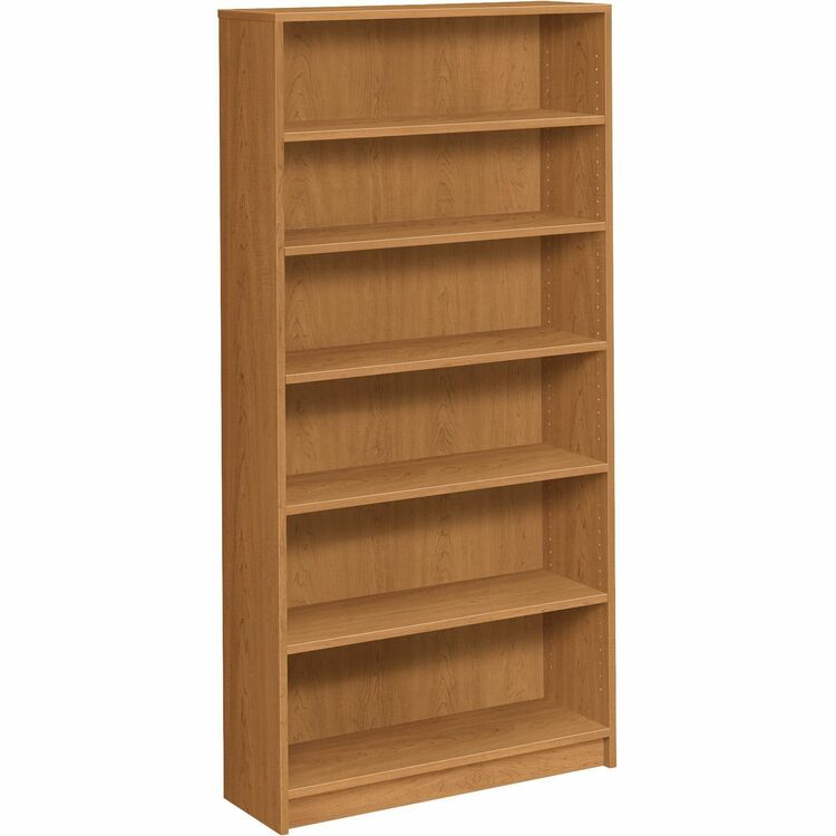 HON 1870 Series Bookcase, Six Shelf, 36w x 11 1/2d x 72 5/8h, Harvest (HON1876C) Each HON® Book Rack